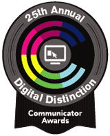 Logo of 25th Communicator Award - Award of Distinction
