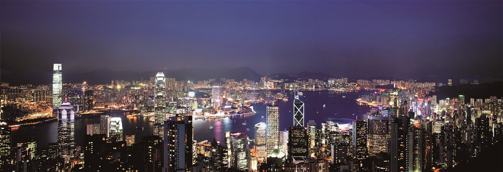 Harbour - View from Victoria Peak - Night