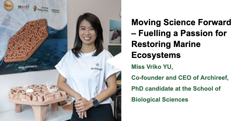 Moving Science Forward – Fuelling a Passion for Restoring Marine Ecosystems