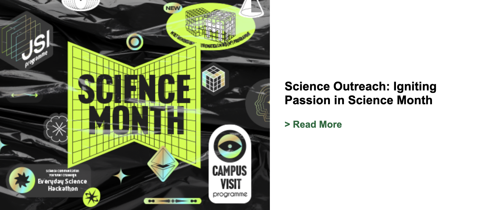 Science Outreach: Igniting Passion in Science Month