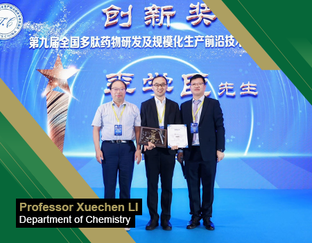 Chemist Recognised for Contributions in Peptide Synthesis and Development of New Antibiotic Drug