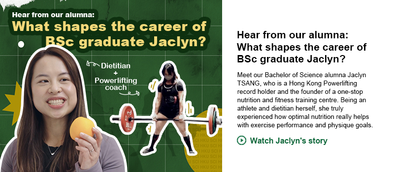 What shapes the career of BSc graduate Jaclyn?