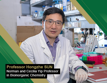 Professor Hongzhe SUN receives the Royal Society of Chemistry’s 2023 Dalton Horizon Prize