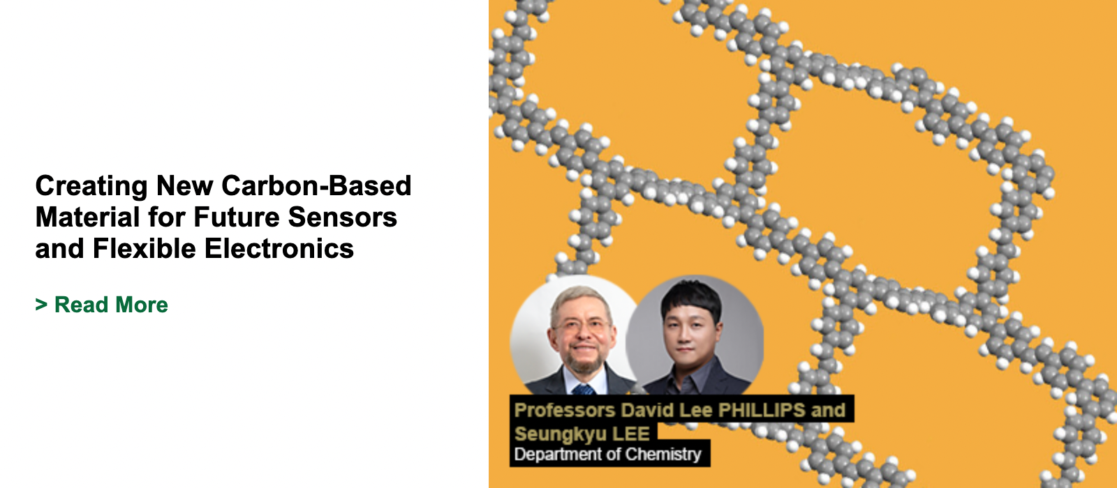 Creating New Carbon-Based Material for Future Sensors and Flexible Electronics