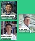 Professor Sun Hongzhe, Professor Yao Wang and Dr Tang Jinyao
