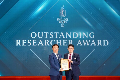 Award ceremony photo