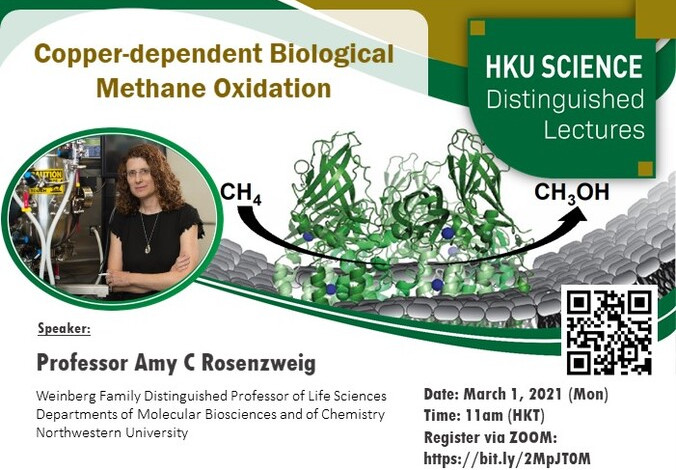 Distinguished Lecture Series - Copper-dependent Biological Methane Oxidation