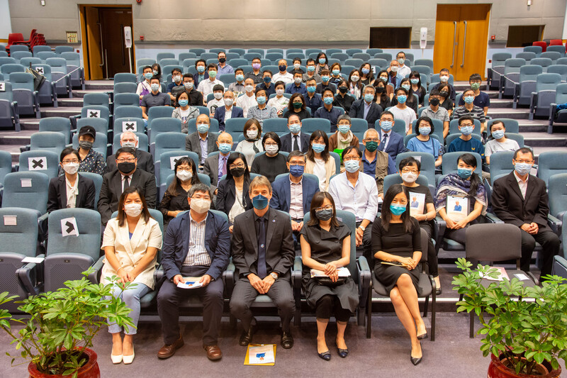 Group Photo of Celebration of Life for Professor Brian Morton (1942-2021)