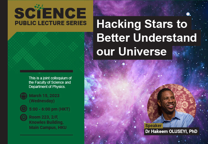 Public lecture - Hacking Stars to Better Understand our Universe