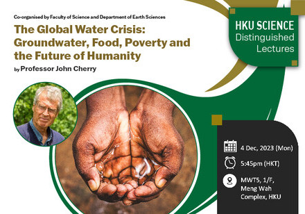 Science Distinguished Lecture -  The Global Water Crisis: Groundwater, Food, Poverty and the Future of Humanity