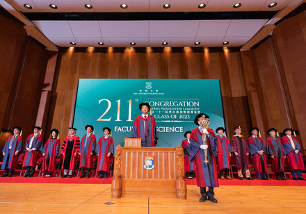The 212th Congregation, Faculty of Science