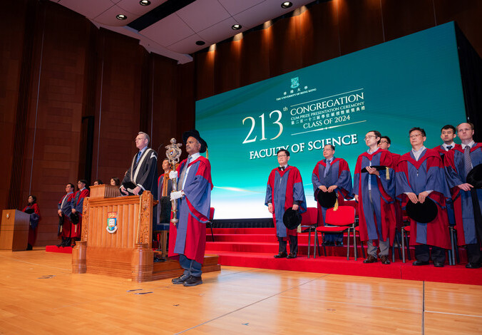 The 214th Congregation, Faculty of Science