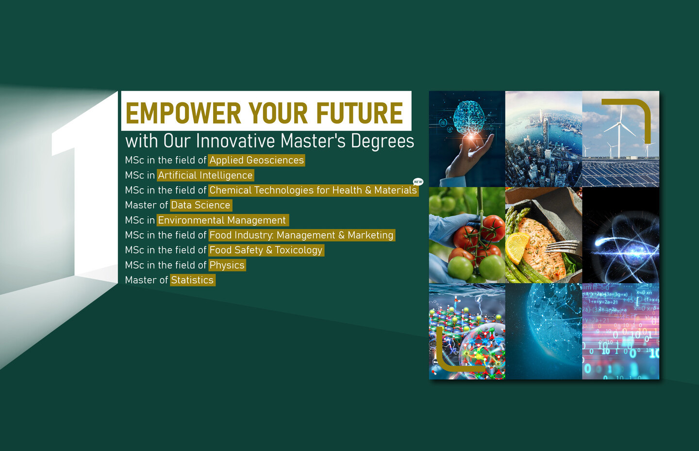 Empower Your Future with Our Innovative Master's Degrees