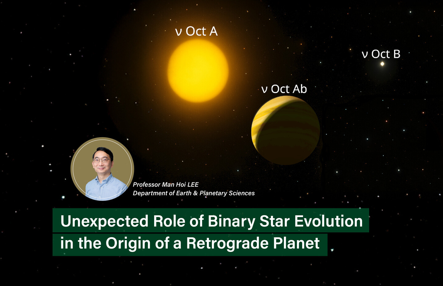 Unexpected Role of Binary Star Evolution in the Origin of a Retrograde Planet