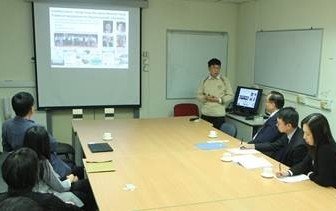 The Secretary for Innovation and Technology Mr Nicholas Yang visited Department of Chemistry