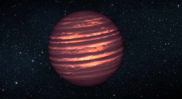 Artist conception of a brown dwarf (Image credit: NASA/JPL-Caltech)