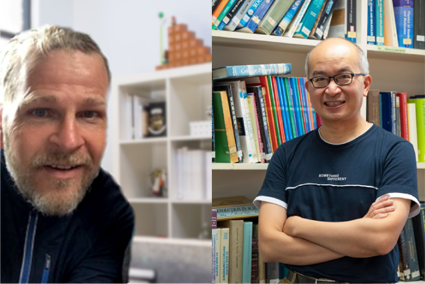 Professor Juha Merilä, Director of Research for the Division of Ecology and Biodiversity (Left) and Professor Lo Hoi Kwong, Director of the Research Division (RDD) of Physics and Astronomy,