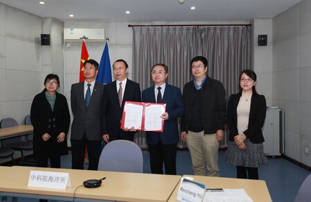 Representatives from IOCAS 