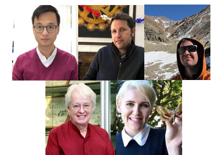 From top left: Dr Ho Yu AU YEUNG, Dr Timothy C BONEBRAKE, Dr Neil Ryan McKENZIE, Professor David DUDEGON, Dr Louise A ASHTON