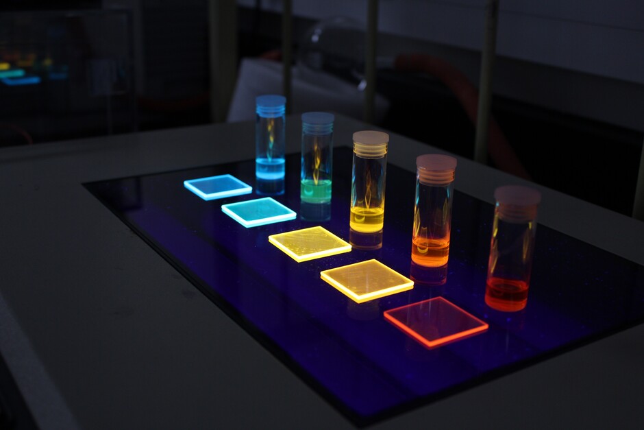 Phosphorescent OLED materials developed by Professor YAM and her team.