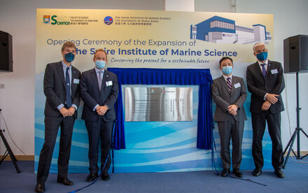 HKU Science celebrates the opening of the expansion of the Swire Institute of Marine Science and launches the ‘Restoring Hong Kong’s Whale’ Campaign to revitalise marine conservation icon