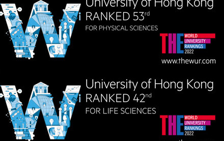 HKU Science excels in THE World University Rankings by Subject 2022