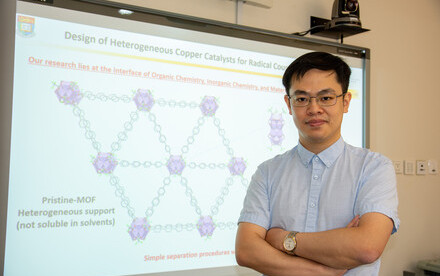 HKU Chemist Dr He Jian honoured in the Croucher Innovation Awards 2021