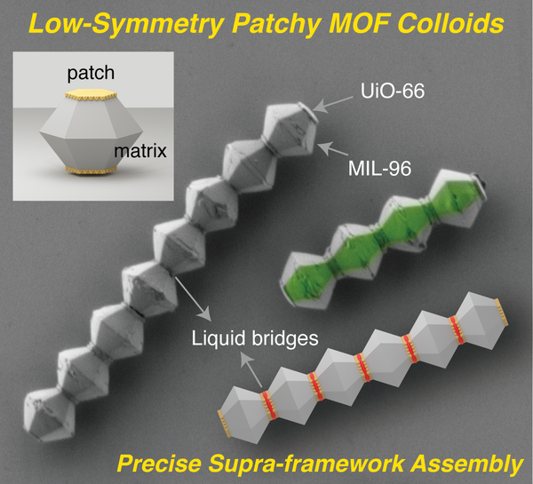 “Introducing Patchy MOF Particles for Precise, Hierarchical, and Reconfigurable Colloidal Self-Assembly”, 