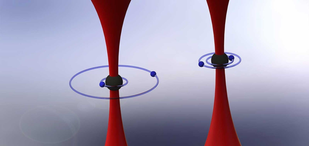 Figure 2. Quantum innovations using Rydberg atoms. Photo courtesy: Caltech