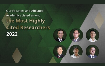 Six Academics and Affiliated Scholars from HKU Science Named as 2022 Clarivate Highly Cited Researchers