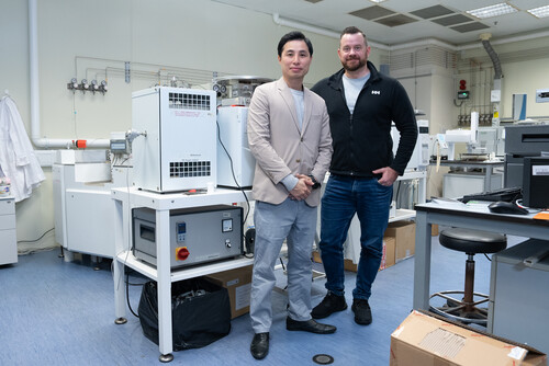 Dr Colin Luk and Dr David Baker.