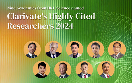 Nine Academics from HKU Science Named 2024 Clarivate's Highly Cited Researchers