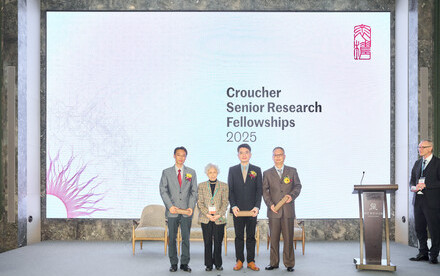Croucher Foundation presents Senior Research Fellowships to three distinguished scholars