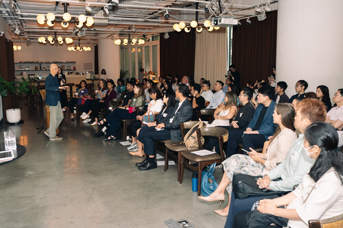 Professor Kam Sing Wong gave welcome remarks at the cookbook's launch event held on 6 June 2025 - Copy
