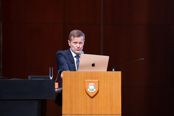 Professor Ferenc Krausz, Nobel Laureate and newly appointed Chair Professor in the Department of Physics under the Faculty of Science