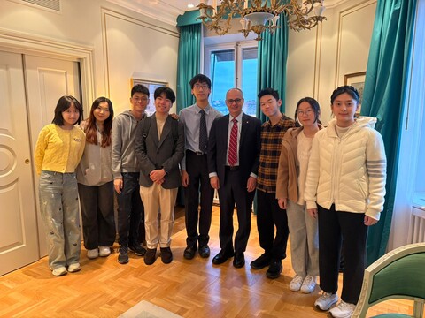 Meeting with Professor Omar YAGHI, Nobel Laureate in Chemistry 2025