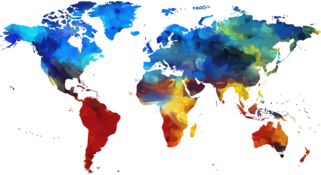 world map