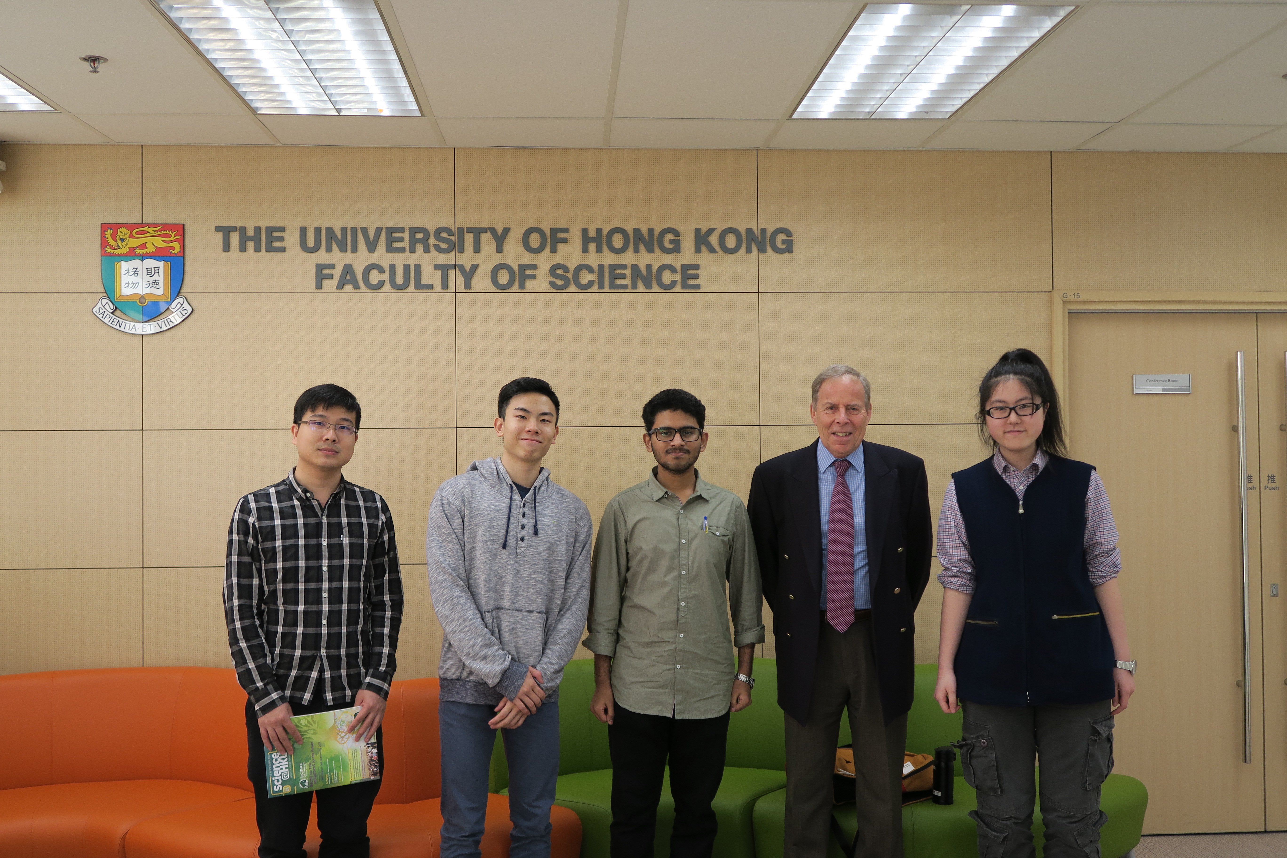 Meet with Professor John L Harwood