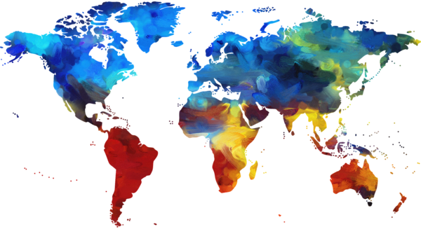 world map