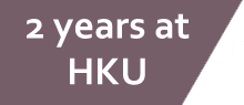 2 years at HKU