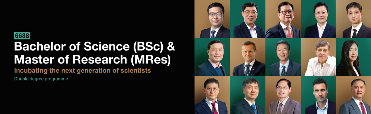 Double Degree Programme Bachelor of Science & Master of Research: 6688 Science Master Class