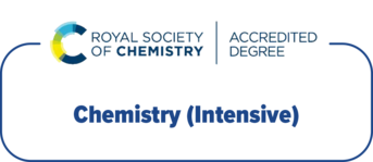 Royal Society of Chemistry Accredited degree: Chemistry (Intensive)