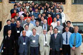 Establishment under the Faculty of Science, HKU: Group photo at an international conference at HKU