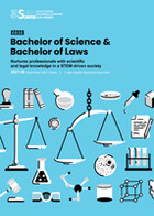 6858 Bachelor of Science and Bachelor of Law Leaflet