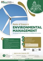 MSc in Environmental Management Poster