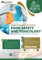 MSc in the field of Food Safety and Toxiology Poster