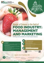 MSc in the field of Food Industry: Management and Marketing Poster
