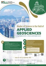 MSc in the field of Applied Geosciences Poster