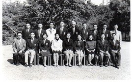 Science Graduating class of 1960 We had a first foreign student from Malaysia