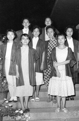 Lady Ho Tung Hall Science graduates of 1960